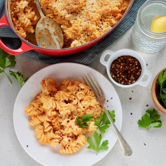 Pumpkin Mac and Cheese