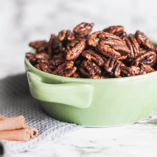 Cinnamon Sugar Pecans