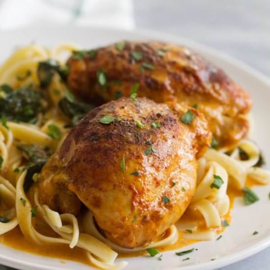 Garlic Paprika Instant Pot Chicken