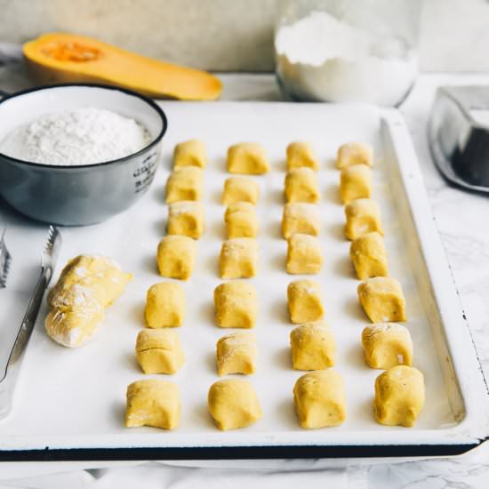 Easy Pumpkin Gnocchi