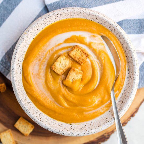 Chipotle Pumpkin Soup
