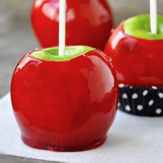 Easy Homemade Candy Apples