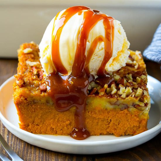 Pumpkin Dump Cake