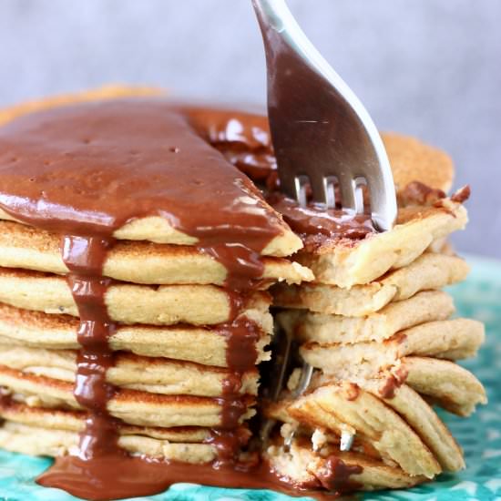 Gluten-Free Vegan Protein Pancakes