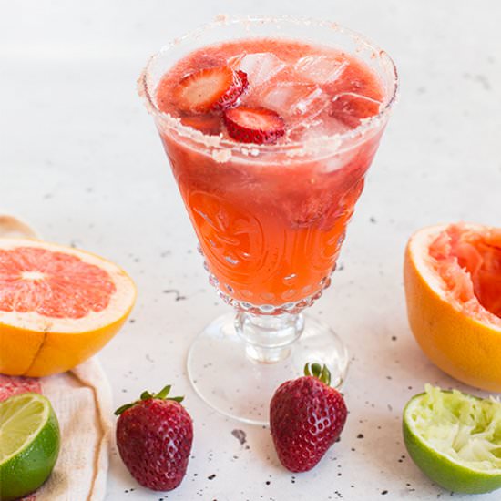 Roasted Strawberry Paloma