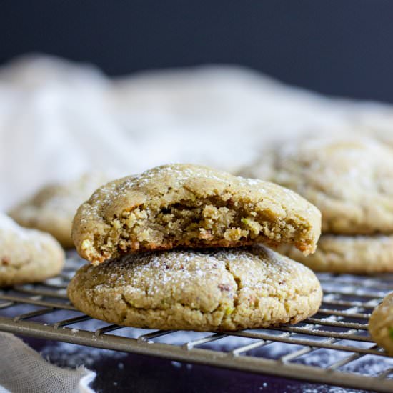 Pistachio Butter Cookies