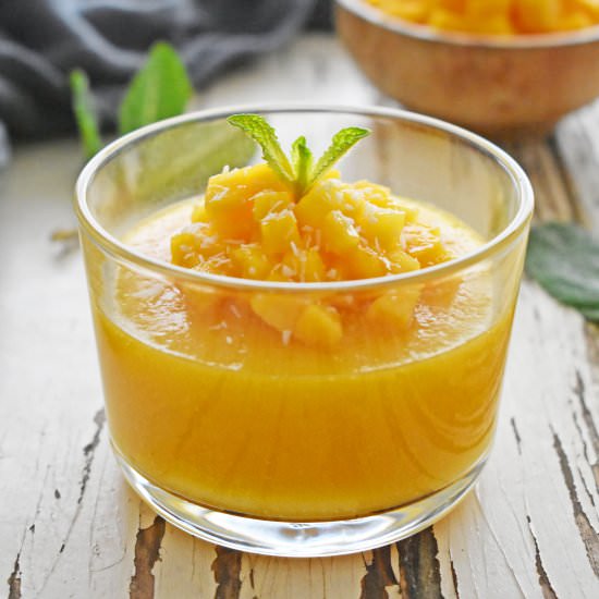 Simple Mango Pudding