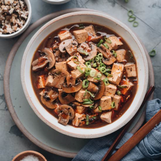 Vegetarian Mapo Tofu