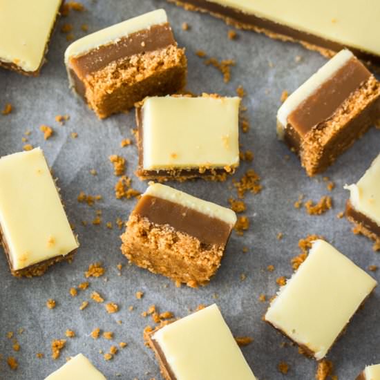 Peanut Butter Caramel Slice