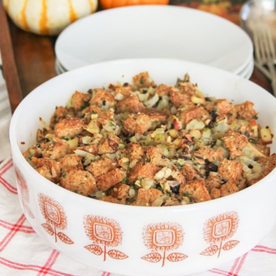 Fennel Fig and Apple Stuffing