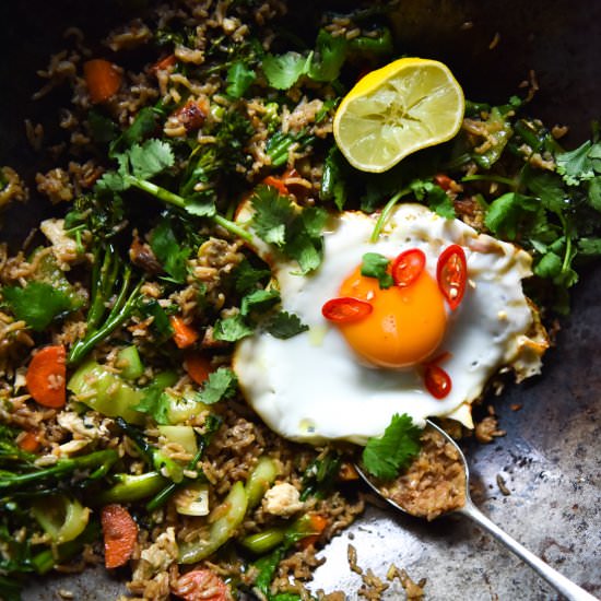 FODMAP friendly fried rice