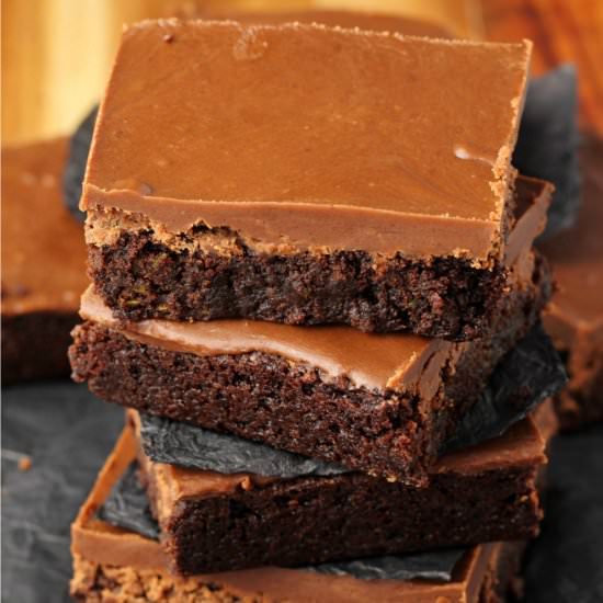 Vegan Zucchini Brownies