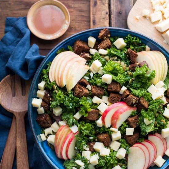 Autumn Kale Salad