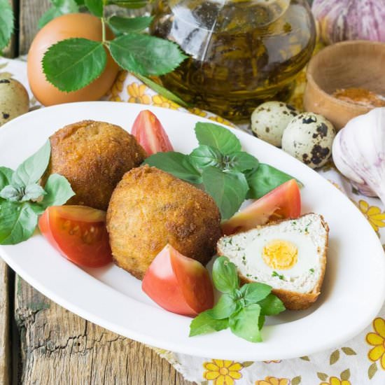 Chicken Scotch Eggs