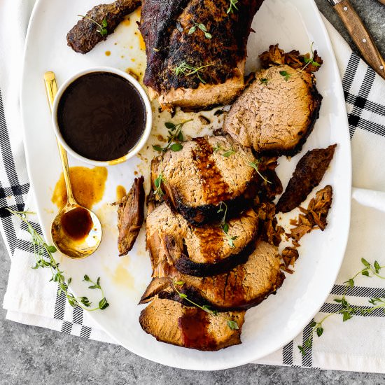 Slow Cooker Honey Balsamic Pork