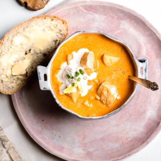 Icelandic Fish Soup (Fiskisupa)