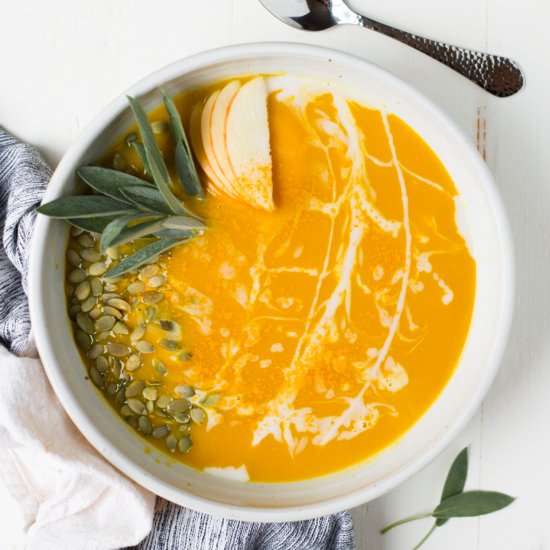 Instant Pot Butternut Squash Soup