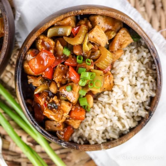 Healthy Kung Pao Chicken