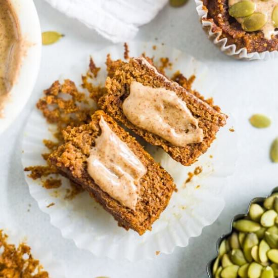Low Carb Pumpkin Muffins