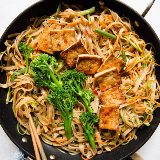 Tofu Stir Fry Noodles