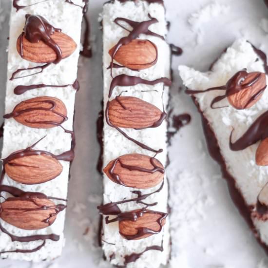 Easy Homemade Almond Joy Candy Bar