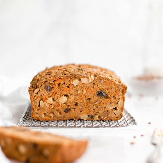 Healthy Morning Glory Pumpkin Bread
