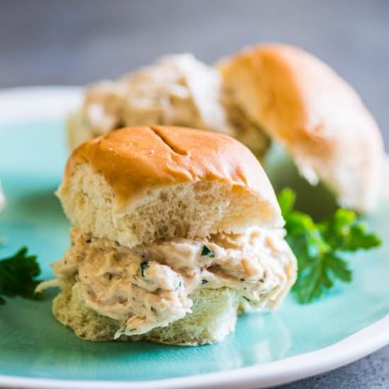 Slow Cooker Creamy Garlic Chicken