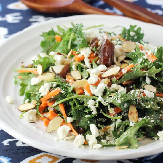 Syrian kale salad