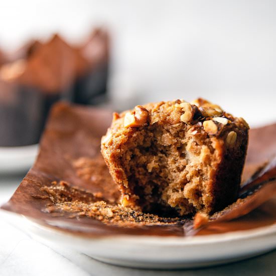 Apple Cinnamon Oat Muffins