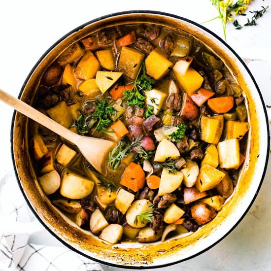 Easy 6 Ingredient Beef Stew