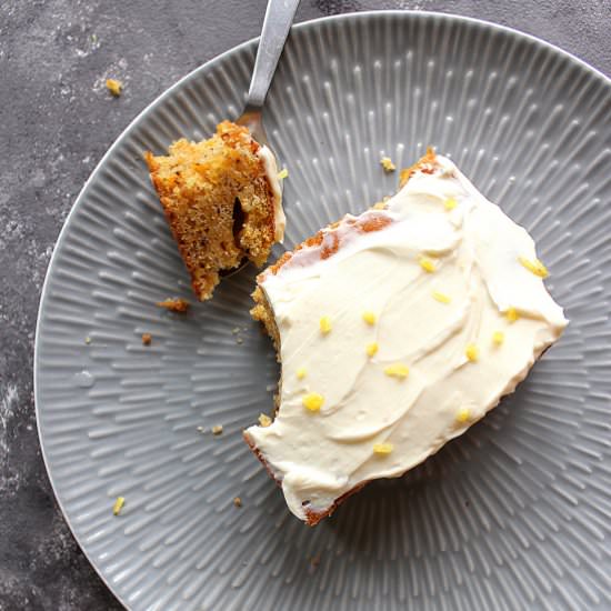 Butternut cake + frosting
