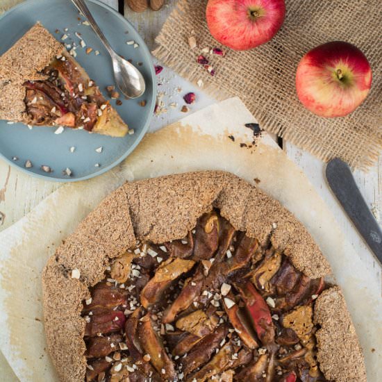 Rustic Vegan Apple Pie