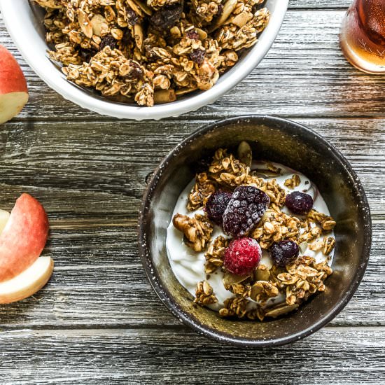 Pumpkin Spice Granola