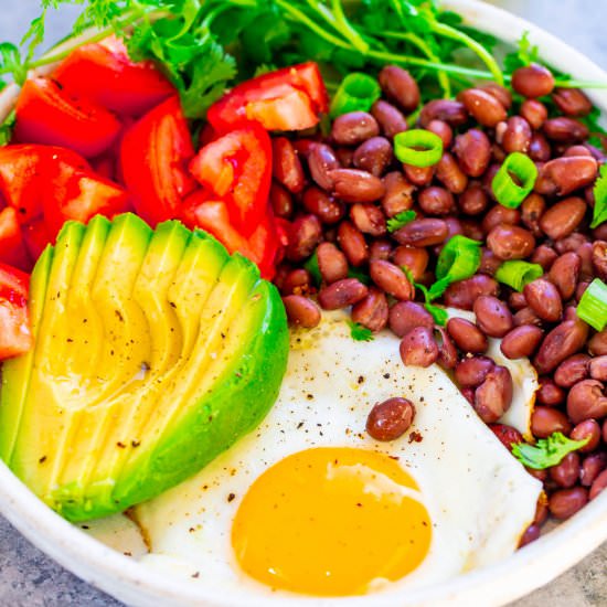 Healthy Mexican Breakfast Bowl