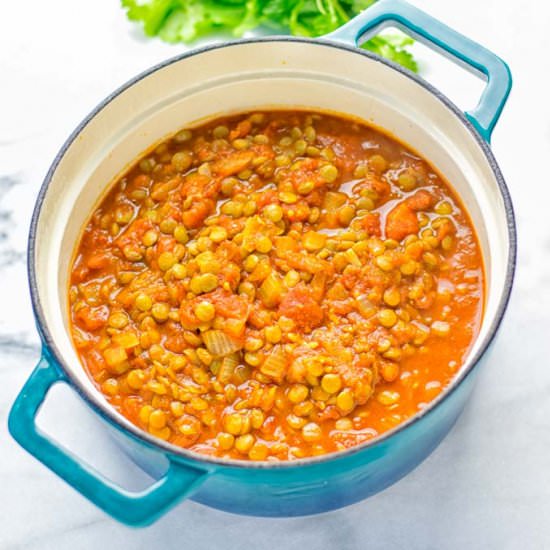 Moroccan Spiced Lentils