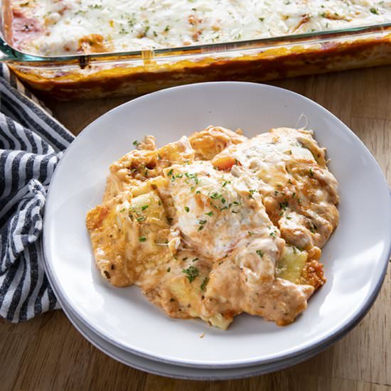 Million Dollar Ravioli Lasagna