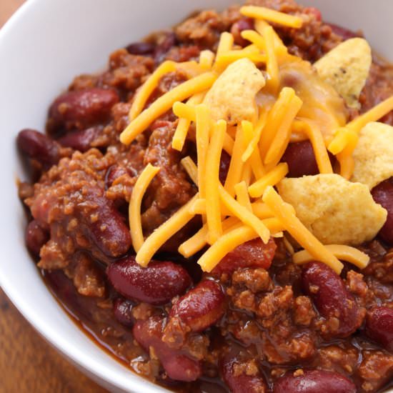 Easy Crockpot Chili