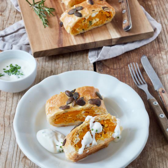 pumpkin strudel
