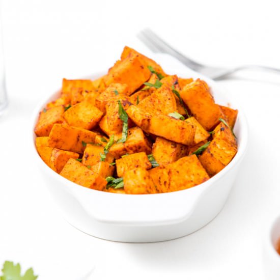 Maple cinnamon sweet potatoes