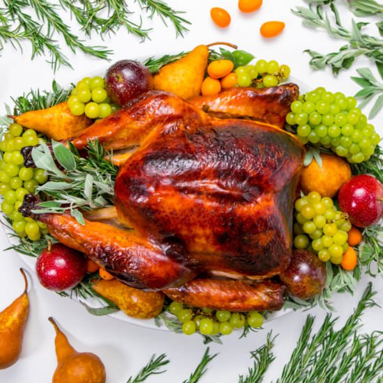 Perfect roast turkey