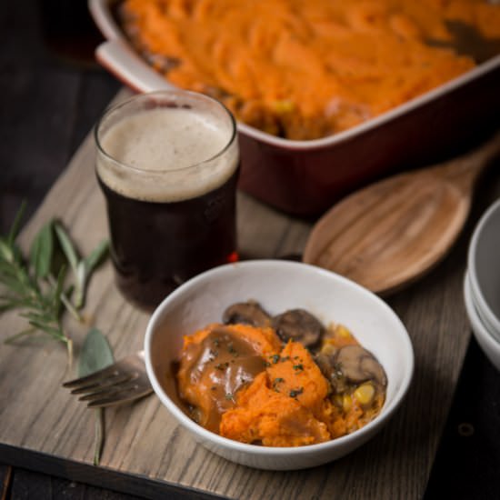 Sweet Potato Stout Shepard’s Pie