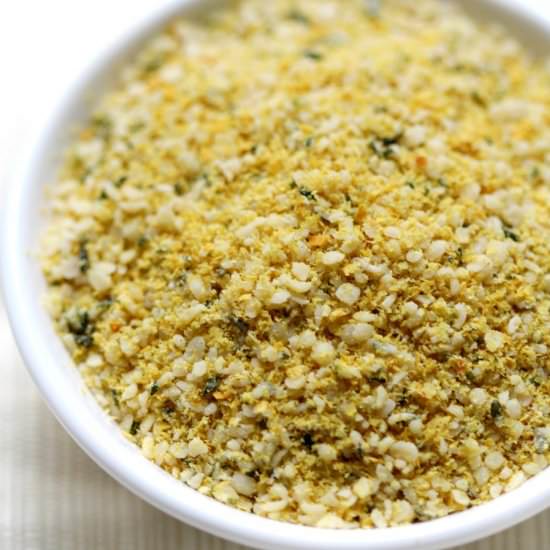 2-Ingredient Vegan Parmesan