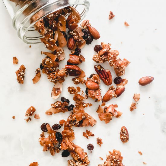 Grain-Free Honey Nut Granola