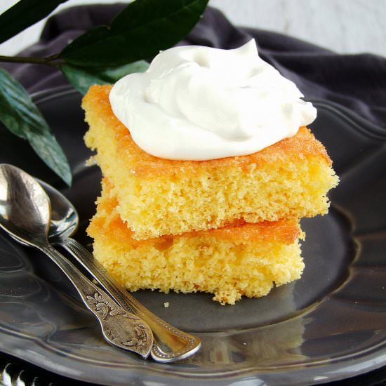 Strongly lemon cake