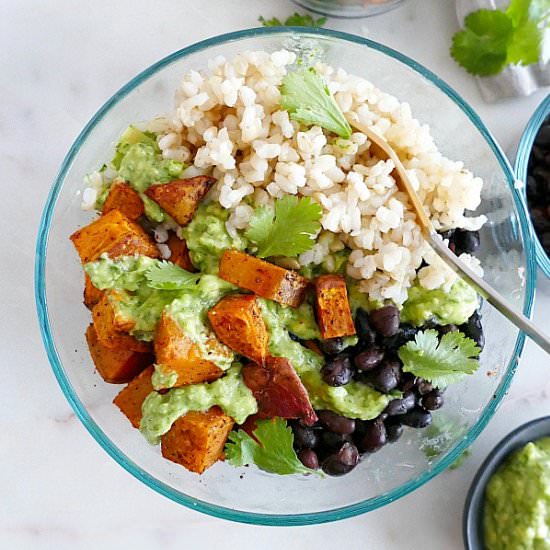 Sweet Potato Black Bean Meal Prep
