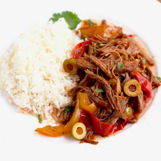 Cuban Ropa Vieja (Slow Cooker)