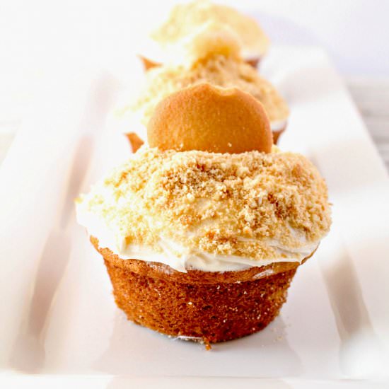 Banana Pudding Cupcakes
