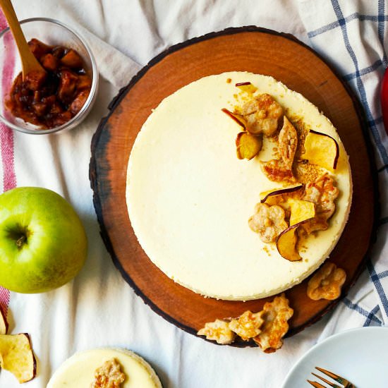 Apple Pie Cheesecake