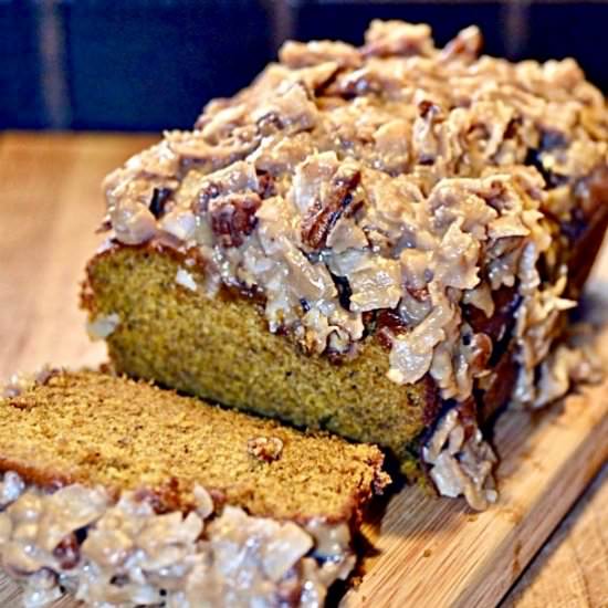 Pumpkin Bread with Topping