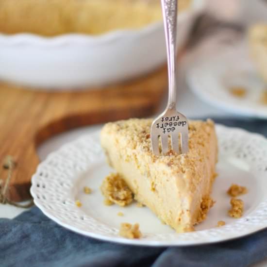 Pumpkin Ice Cream Pie